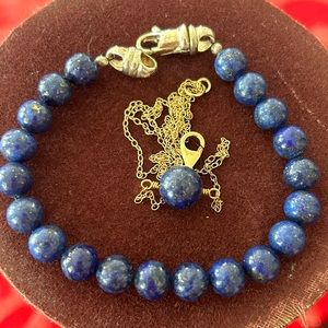 Lapis Lazuli jewelry set